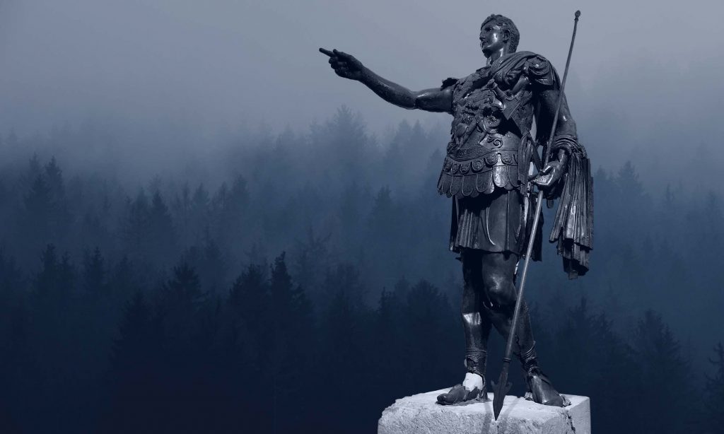 Statua bronzea di Germanico Cesare al museo archeologico di Amelia