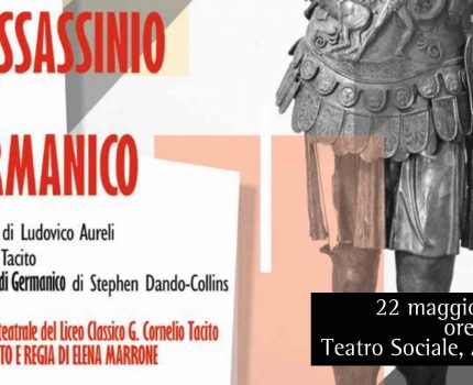 22 maggio – L’assassinio di Germanico, laboratorio teatrale