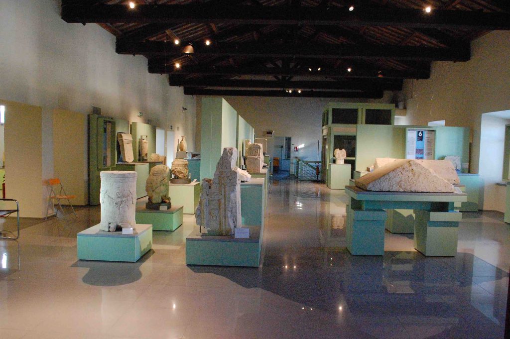 Interno del Museo Archeologico e Pinacoteca di Amelia