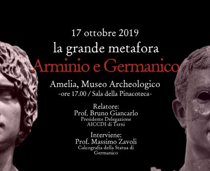 Arminio e Germanico: la grande metafora – 17 ottobre