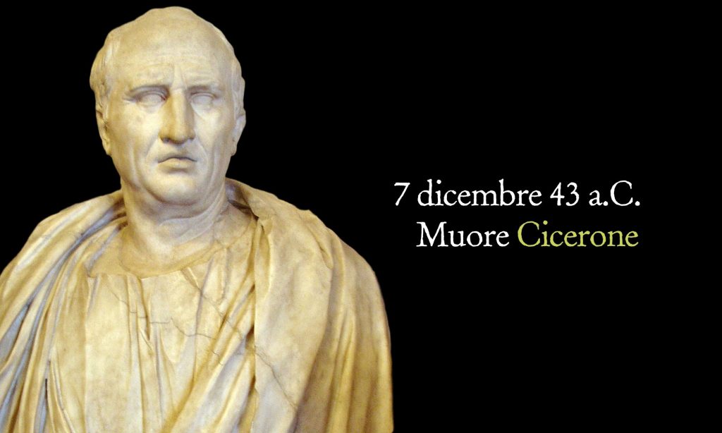 Busto in marmo di Cicerone