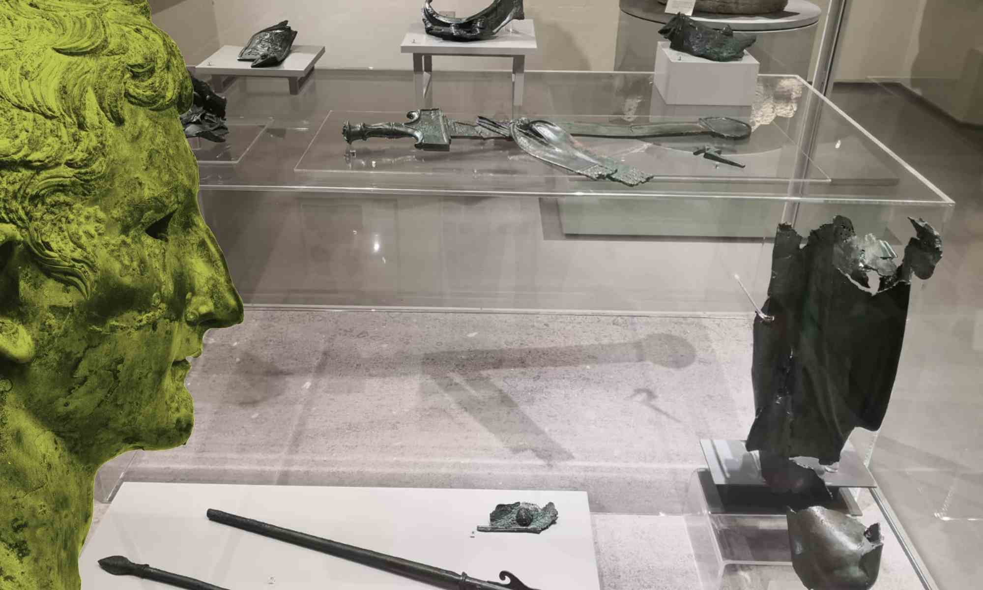 Nuovo allestimento per i frammenti della Statua del Germanico